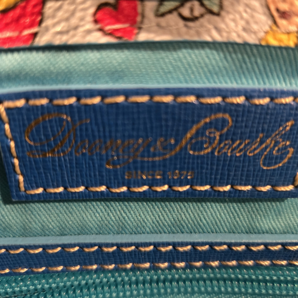 Dooney & Bourke Alice in Wonderland Tote Bag Multicolor NWOT - Picture 7 of 16